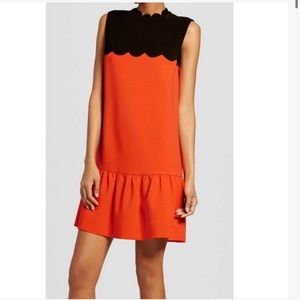 Victoria Beckham dress for Target scallop trim